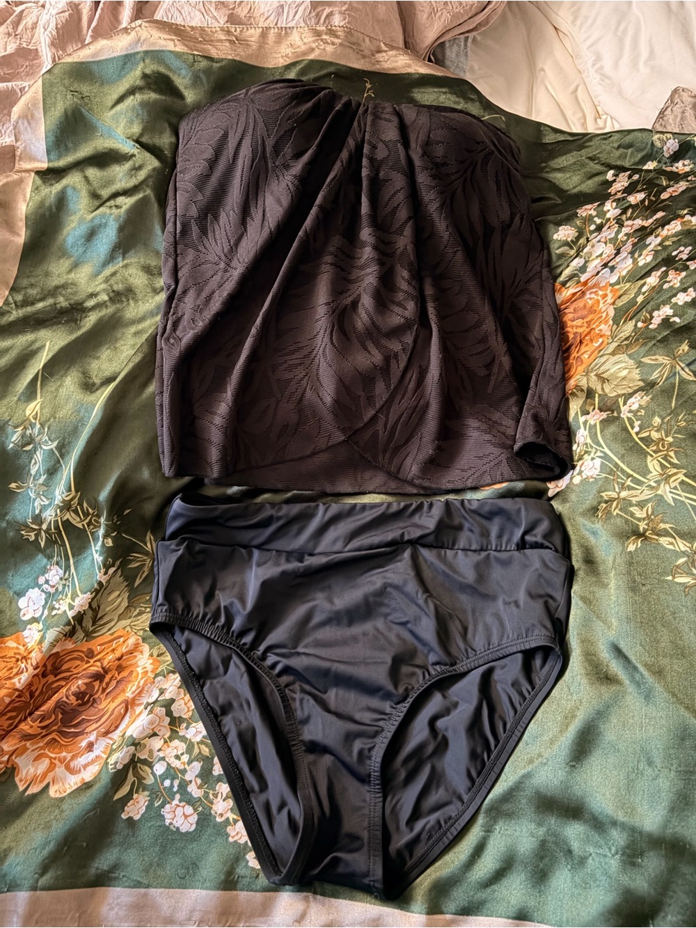 Black Strapless Tankini Set - Women Intimates & Sleepwear